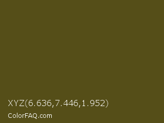 XYZ 6.636,7.446,1.952 Color Image
