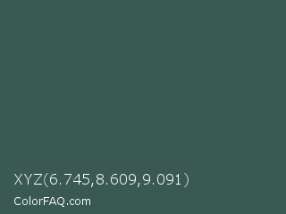 XYZ 6.745,8.609,9.091 Color Image