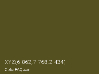 XYZ 6.862,7.768,2.434 Color Image