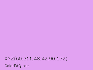 XYZ 60.311,48.42,90.172 Color Image