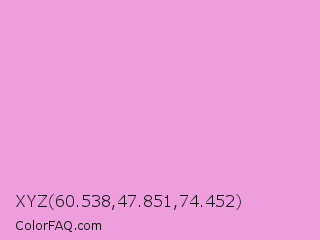 XYZ 60.538,47.851,74.452 Color Image