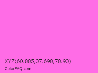 XYZ 60.885,37.698,78.93 Color Image