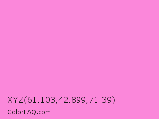 XYZ 61.103,42.899,71.39 Color Image