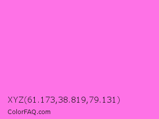 XYZ 61.173,38.819,79.131 Color Image