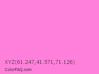 XYZ 61.247,41.571,71.126 Color Image