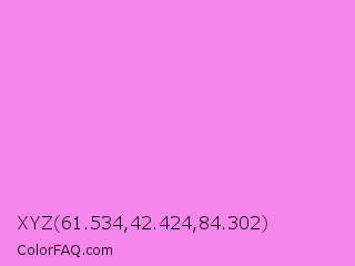 XYZ 61.534,42.424,84.302 Color Image
