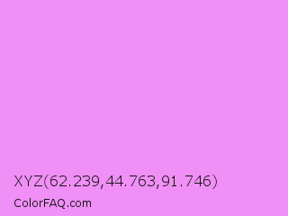 XYZ 62.239,44.763,91.746 Color Image