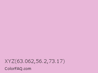 XYZ 63.062,56.2,73.17 Color Image
