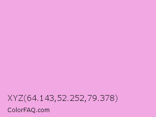 XYZ 64.143,52.252,79.378 Color Image