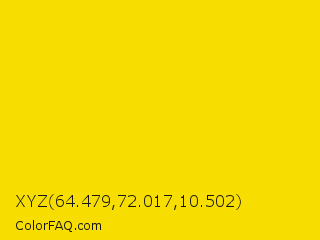 XYZ 64.479,72.017,10.502 Color Image