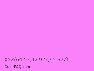 XYZ 64.53,42.927,95.327 Color Image