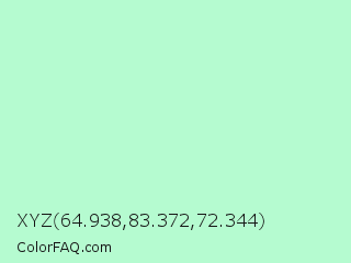 XYZ 64.938,83.372,72.344 Color Image