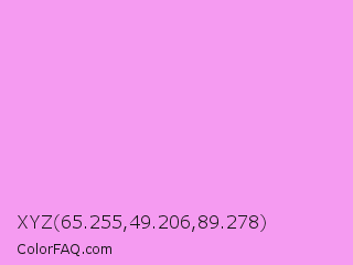 XYZ 65.255,49.206,89.278 Color Image
