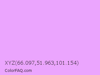 XYZ 66.097,51.963,101.154 Color Image
