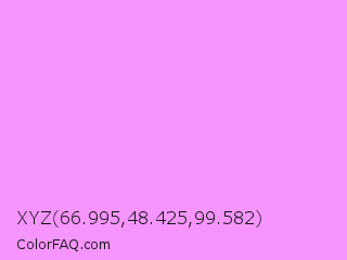 XYZ 66.995,48.425,99.582 Color Image
