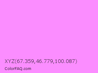 XYZ 67.359,46.779,100.087 Color Image