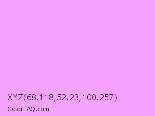XYZ 68.118,52.23,100.257 Color Image