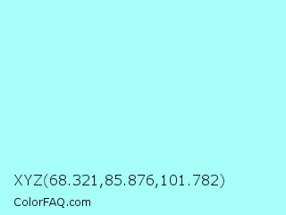 XYZ 68.321,85.876,101.782 Color Image