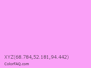 XYZ 68.784,52.181,94.442 Color Image