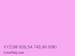 XYZ 68.926,54.743,90.938 Color Image