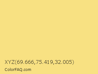 XYZ 69.666,75.419,32.005 Color Image