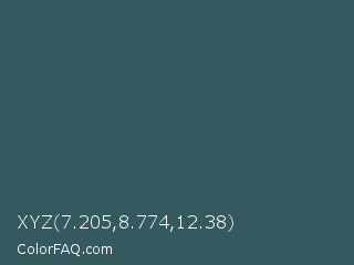 XYZ 7.205,8.774,12.38 Color Image