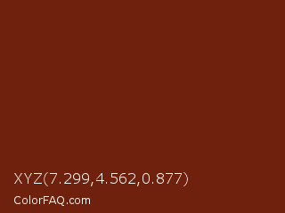 XYZ 7.299,4.562,0.877 Color Image