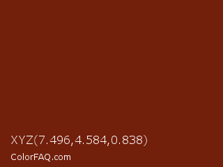 XYZ 7.496,4.584,0.838 Color Image