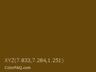 XYZ 7.833,7.284,1.251 Color Image