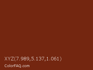 XYZ 7.989,5.137,1.061 Color Image