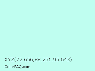 XYZ 72.656,88.251,95.643 Color Image