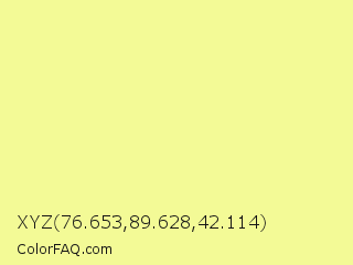 XYZ 76.653,89.628,42.114 Color Image