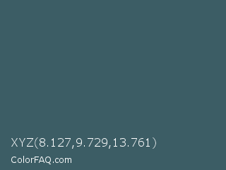 XYZ 8.127,9.729,13.761 Color Image