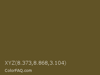 XYZ 8.373,8.868,3.104 Color Image