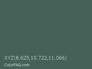 XYZ 8.625,10.722,11.066 Color Image