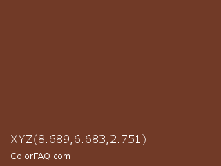 XYZ 8.689,6.683,2.751 Color Image