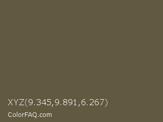 XYZ 9.345,9.891,6.267 Color Image