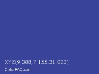 XYZ 9.388,7.155,31.023 Color Image