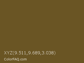 XYZ 9.511,9.689,3.038 Color Image