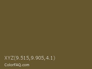 XYZ 9.515,9.905,4.1 Color Image