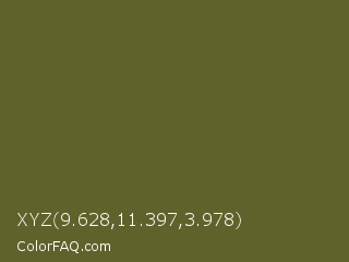 XYZ 9.628,11.397,3.978 Color Image