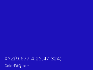 XYZ 9.677,4.25,47.324 Color Image