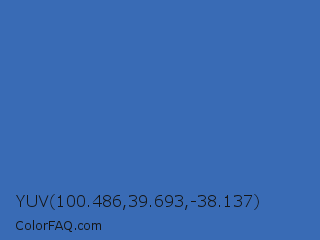 YUV 100.486,39.693,-38.137 Color Image