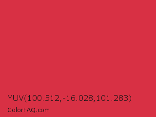 YUV 100.512,-16.028,101.283 Color Image