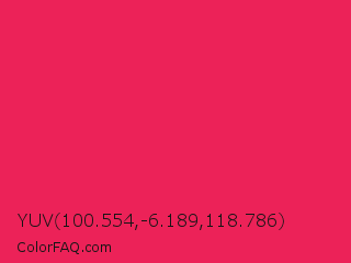 YUV 100.554,-6.189,118.786 Color Image