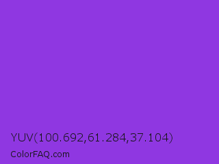 YUV 100.692,61.284,37.104 Color Image