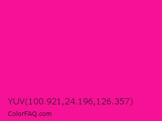 YUV 100.921,24.196,126.357 Color Image
