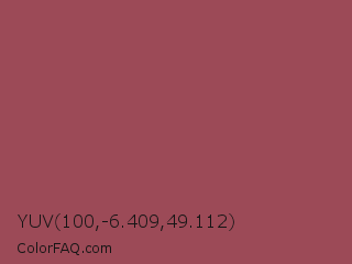 YUV 100,-6.409,49.112 Color Image