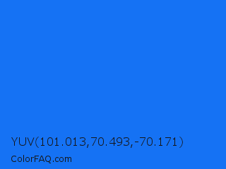 YUV 101.013,70.493,-70.171 Color Image