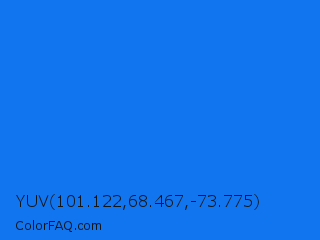 YUV 101.122,68.467,-73.775 Color Image